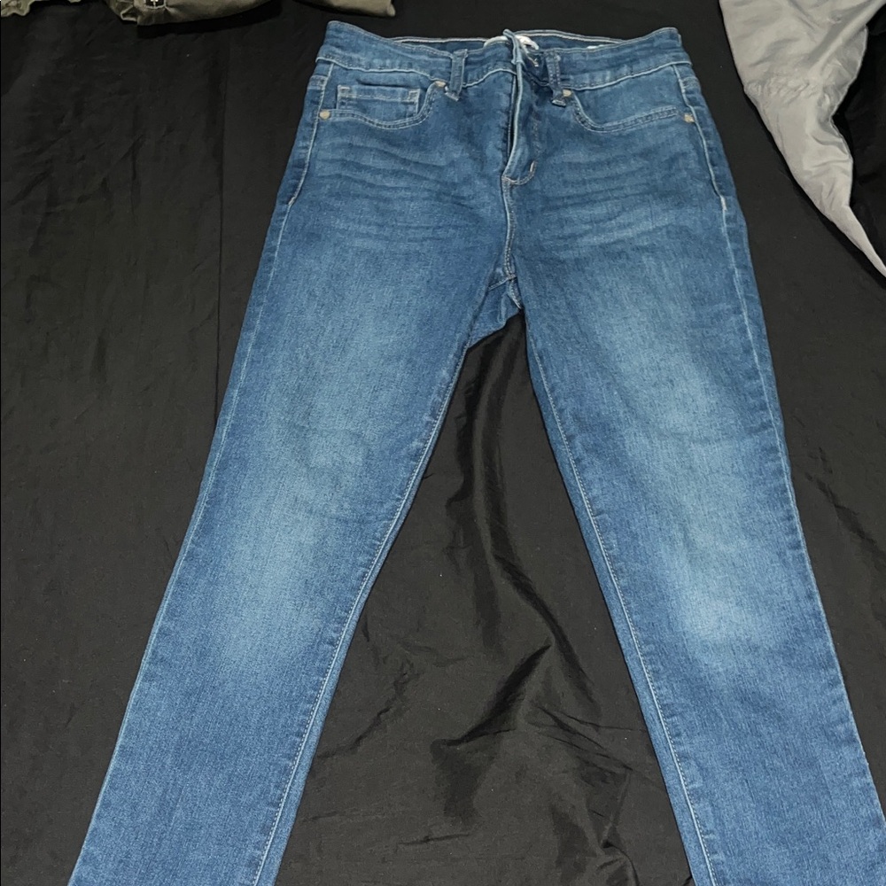 Sofia by Sofia Vergara Blue Skinny Jeans